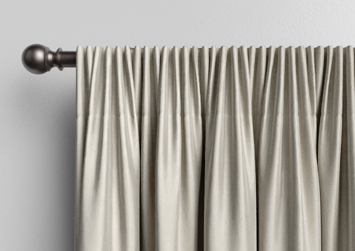 Corrugation, Pale Cream - Made to Measure Curtains - Image 9